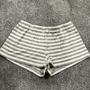 Madewell striped pajama shorts